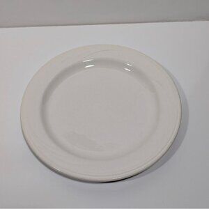 Syracuse China Cascade 9.75" White Ceramic Dinner Plate